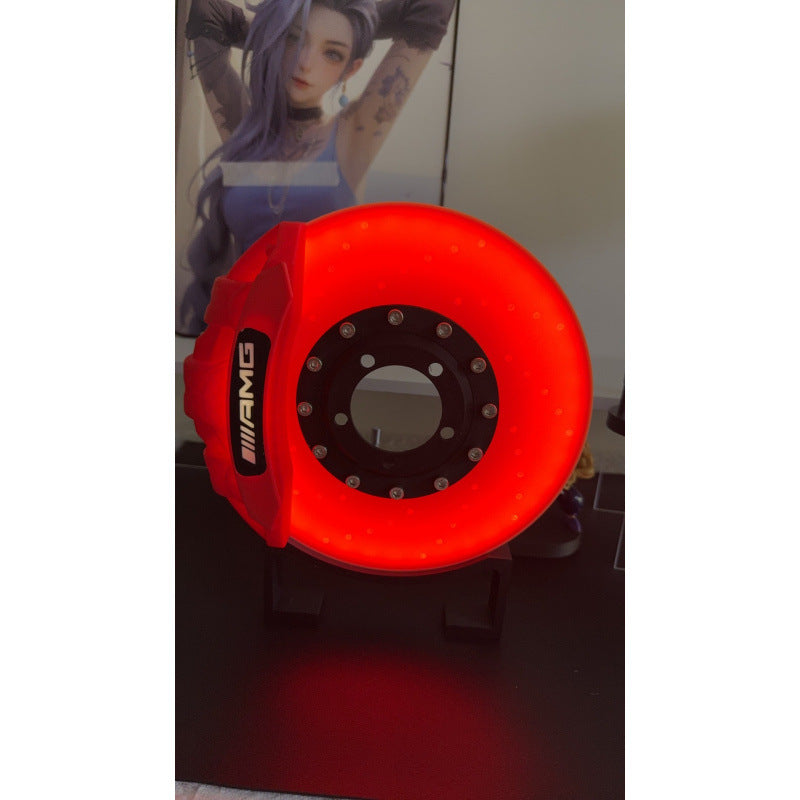 New Brembo caliper with luminous brake disc