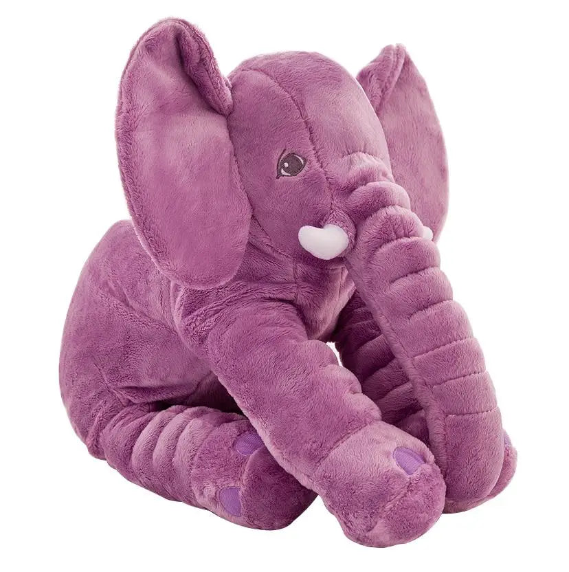 Large Soft Plush Elephant Toy - Ideal for Infants, Birthdays, and Gifts