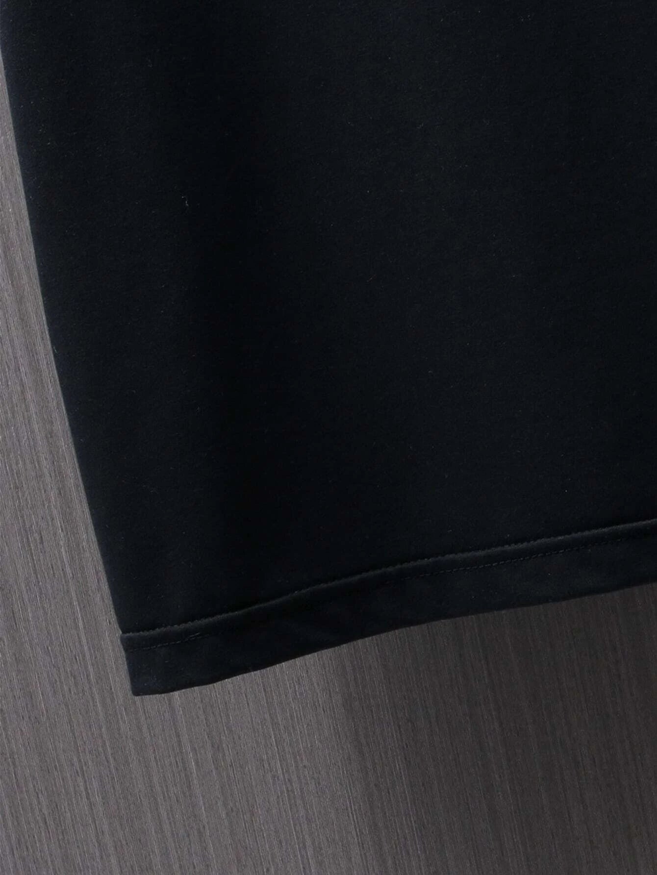 Manfinity Homme Men Cartoon Face Print Casual Short Sleeve Tee, Boyfriend Gift, for Work