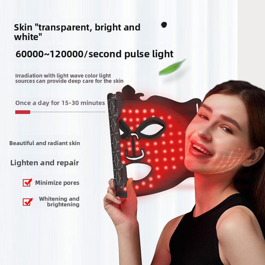 Rechargeable Multicolor LED Facial Beauty Mask