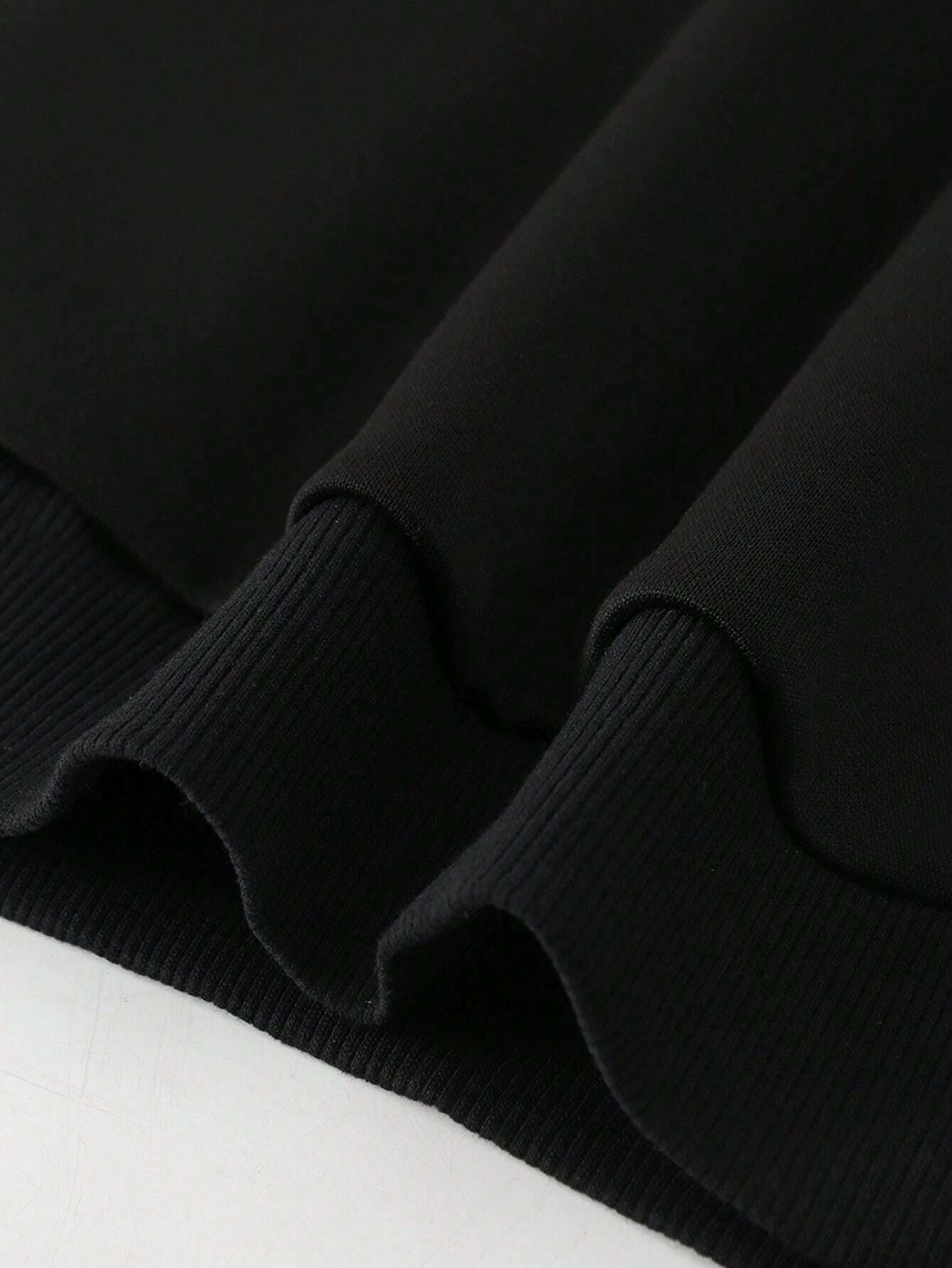 Manfinity Homme Men'S Casual Letter Print Oversized Sweatshirt and Jogger Pants Set, Fall Clothes