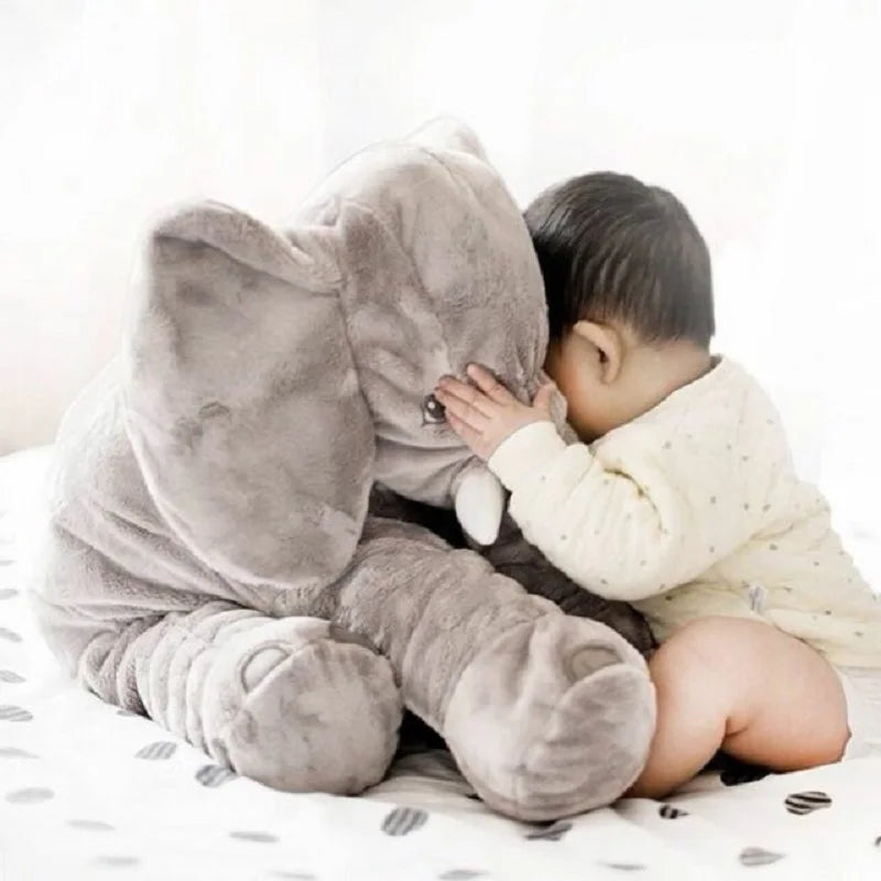 Large Soft Plush Elephant Toy - Ideal for Infants, Birthdays, and Gifts